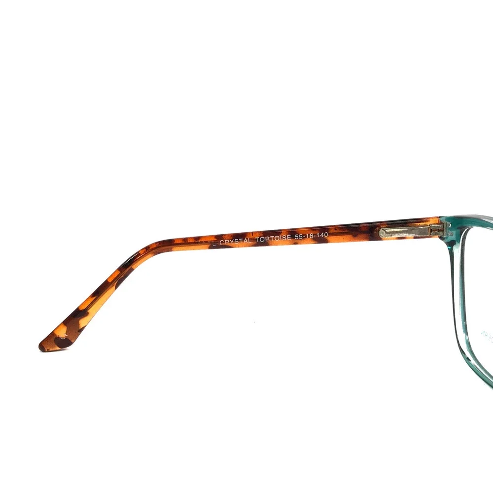 Modern Eyeglasses Frames EFFORT CRYSTAL TORTOISE Cat Eye Full Rim 55-16-140
